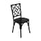 Flash Furniture Brooklyn Commercial Grade Black Solid Wood Stackable Dining Chair with Intricate Back Detail ZH-8100-5-BLK-GG - alternate 1